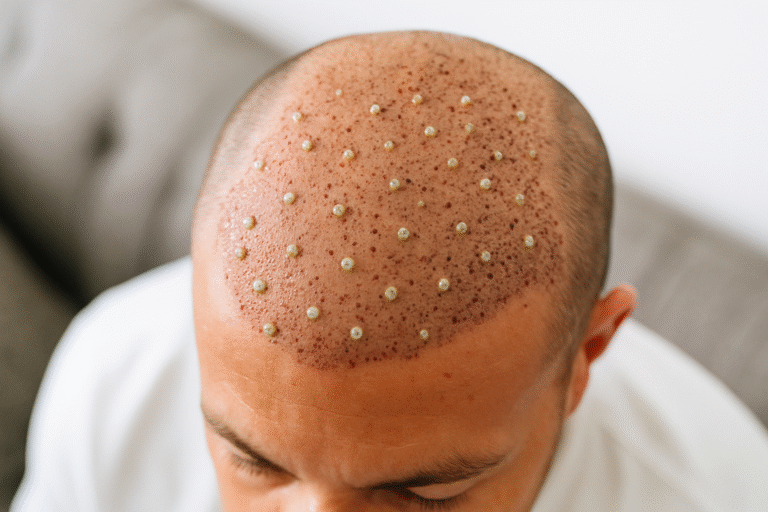 Folliculitis After Hair Transplant: Result of Bad Hygiene