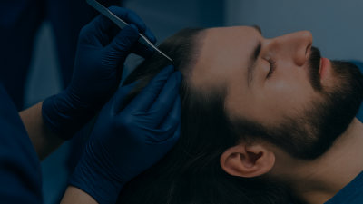 Long FUE hair transplant