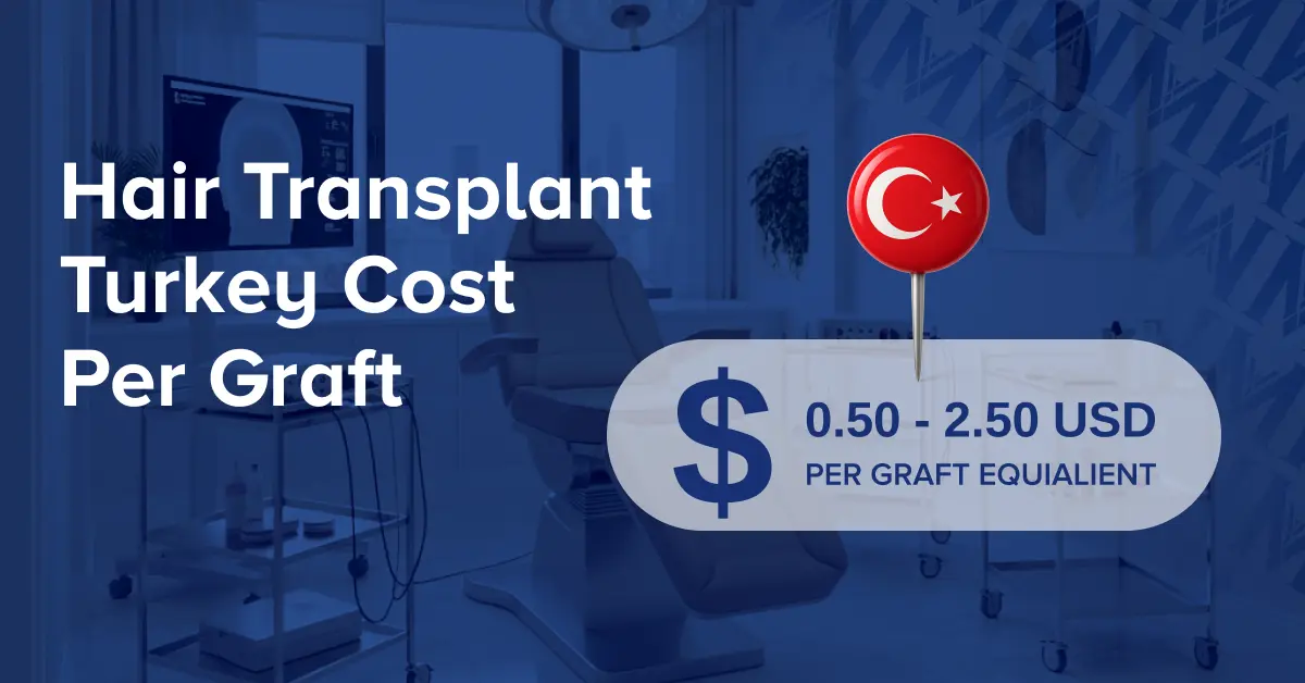 Hair Transplant turkey cost per graft