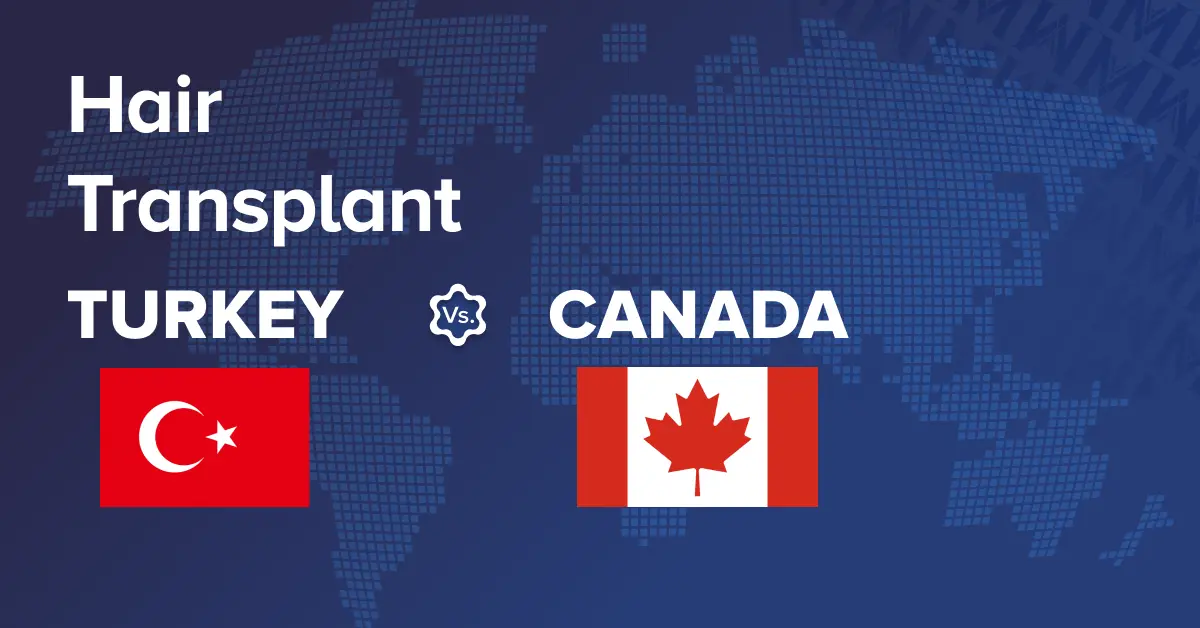 Hair transplant canada vs. turkey