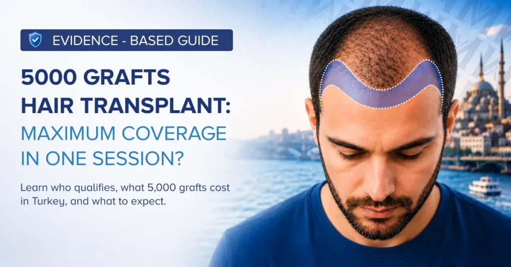 5000 grafts hair transplant