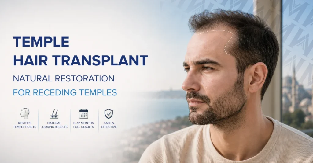 Temple Hair Transplant: Natural Restoration for Receding Temples