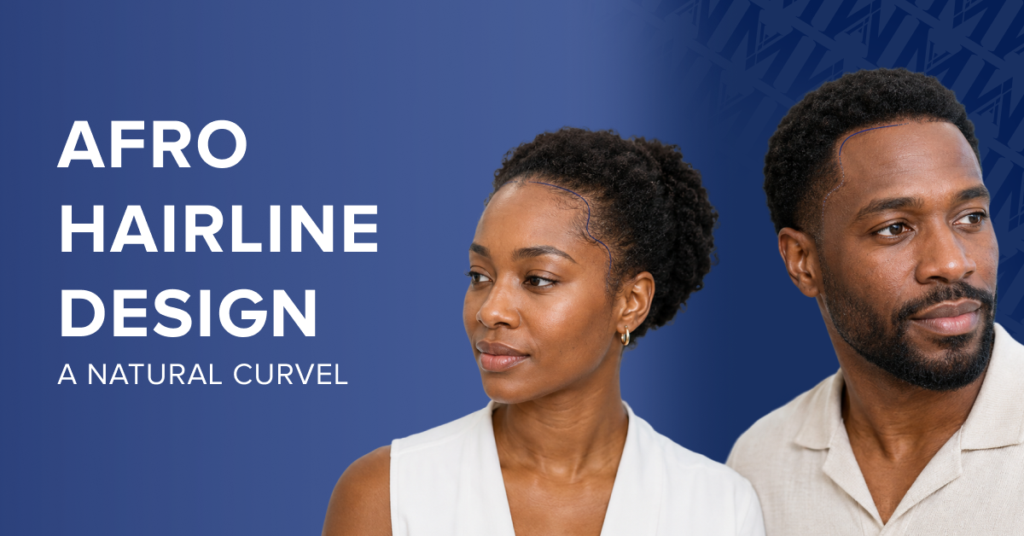 Afro Hairline Design Hair Transplant: A Natural Curve