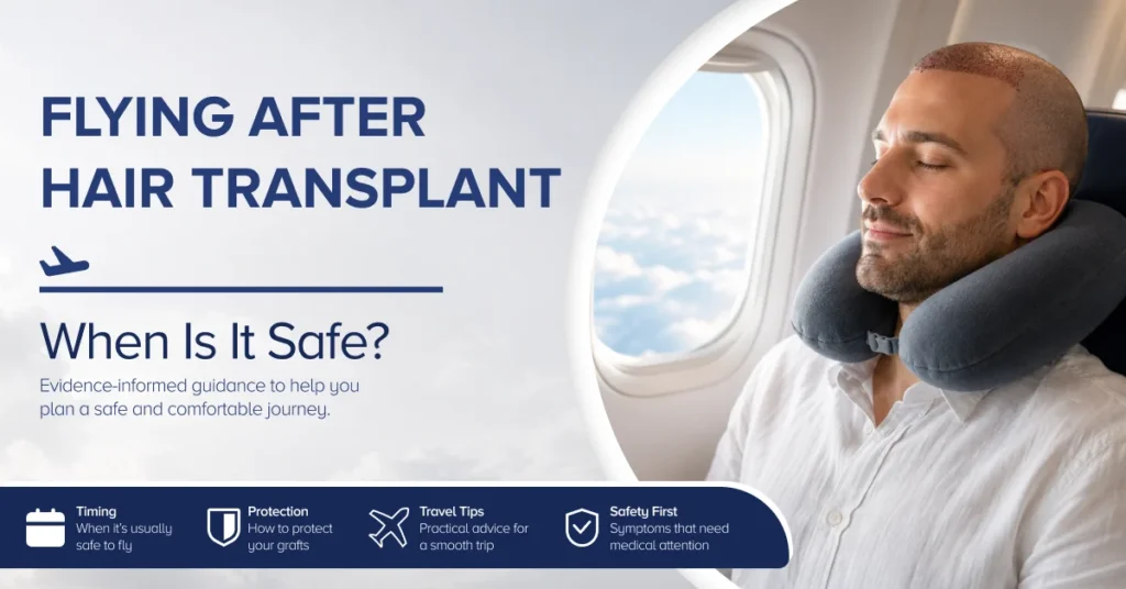 Flying After Hair Transplant: When Is It Safe?