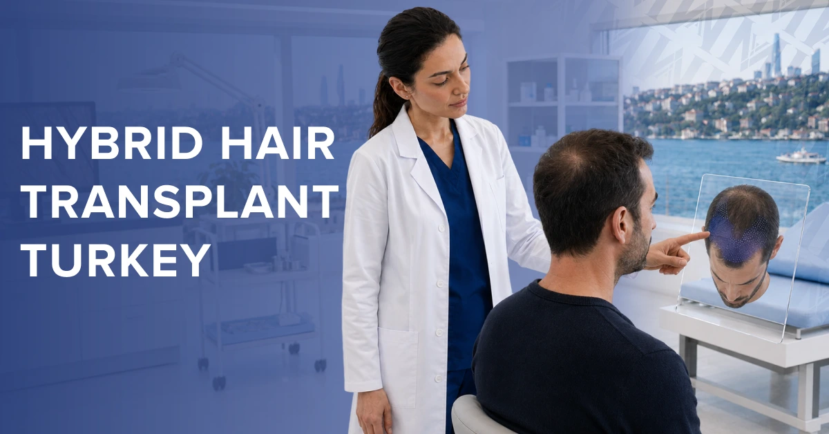 Hybrid Hair Transplant Turkey: FUE + DHI Guide