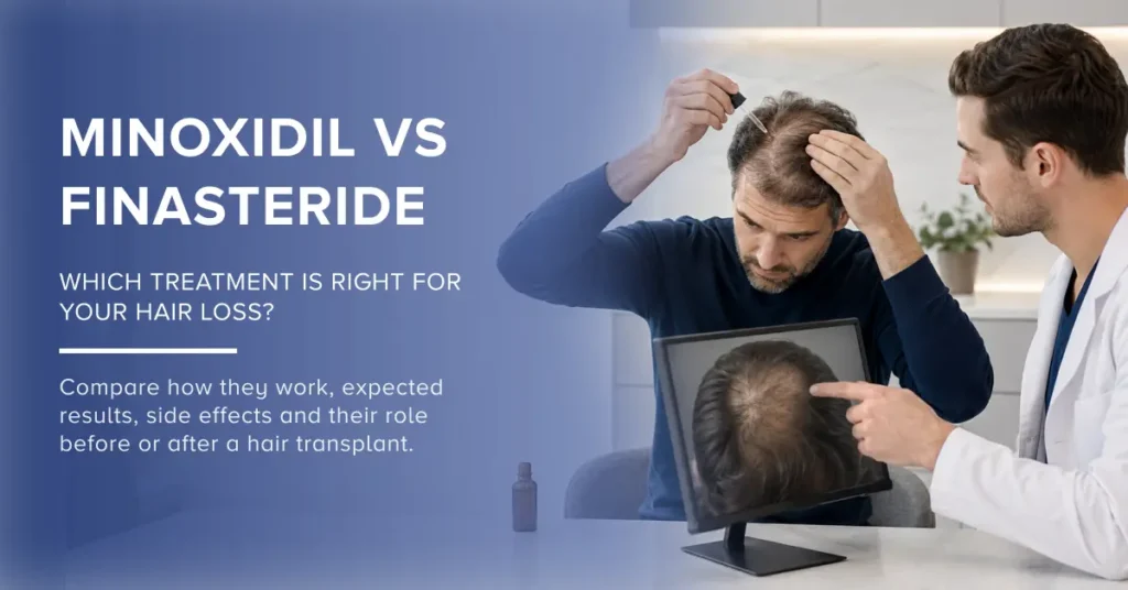 Minoxidil vs Finasteride: Which Should You Start First?