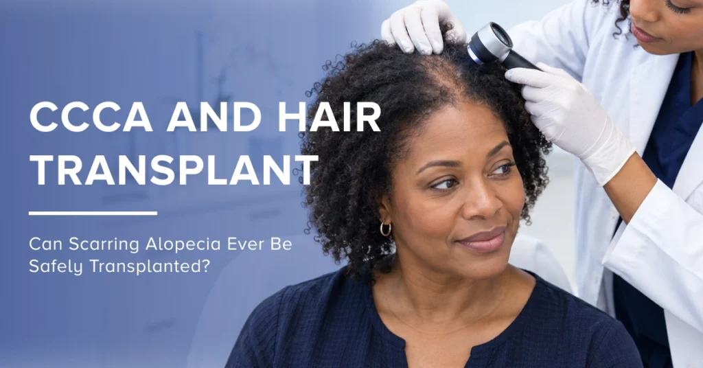 CCCA Hair Transplant: Can Scarring Alopecia Be Transplanted?