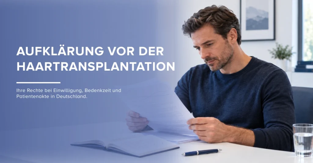 Haartransplantation Aufklärung Patientenrechte: Deutschland