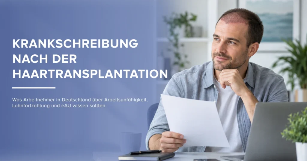 Haartransplantation Krankschreibung: Regeln in Deutschland